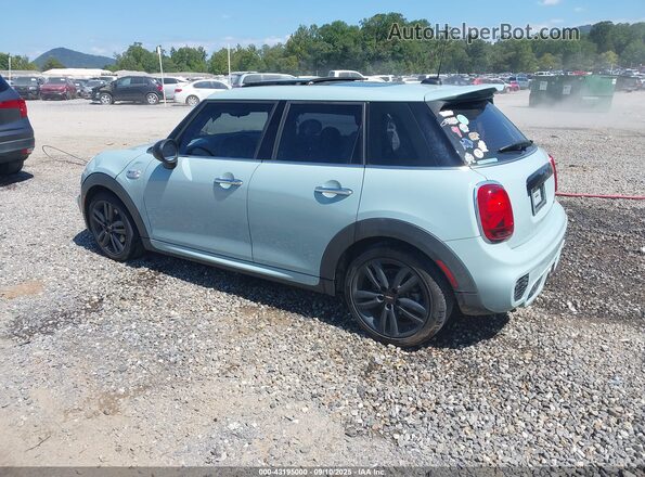 WMWXU3C59K2B65337 2019 MINI HARDTOP Синий Задняя левая четверть