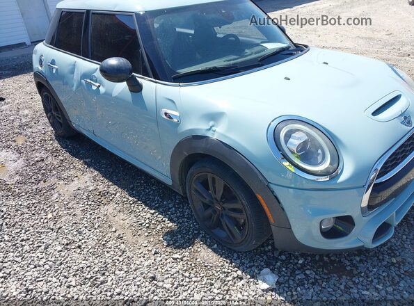 WMWXU3C59K2B65337 2019 MINI HARDTOP Синий Вид спереди
