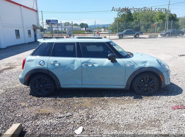 WMWXU3C59K2B65337 2019 MINI HARDTOP Синий Вид задней части салона