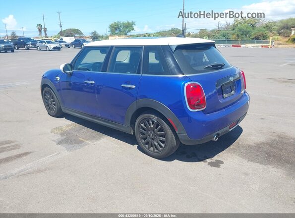 WMWXU7C03L2L42443 2020 MINI HARDTOP Blue Tył lewy