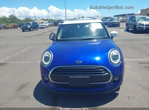 WMWXU7C03L2L42443 2020 MINI HARDTOP Blue Widok zestawu wskaźników