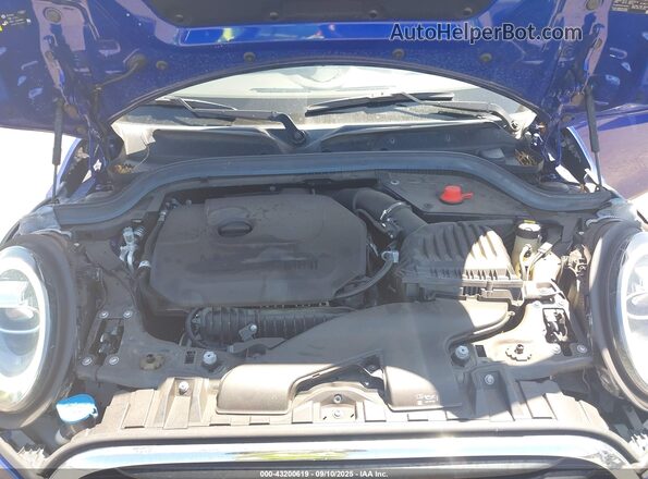WMWXU7C03L2L42443 2020 MINI HARDTOP Blue Widok z tyłu