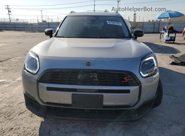 WMZ23GA07S7P55423 2025 MINI COUNTRYMAN Gray Widok z przodu