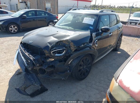 WMZ53BR00M3M39859 2021 MINI COOPER Черный Передняя левая четверть