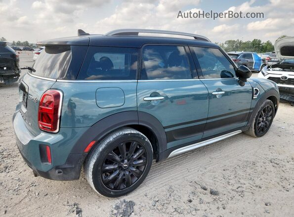 WMZ53BR05N3N98314 2022 MINI COOPER Зеленый Задняя правая четверть