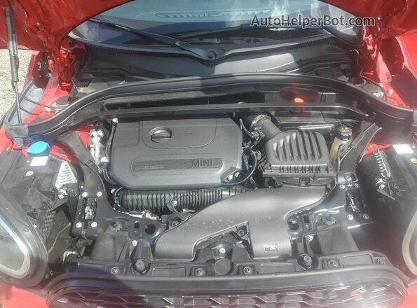WMZ83BR09R3R67789 2024 MINI COOPER Red უკანა სალონის ხედი