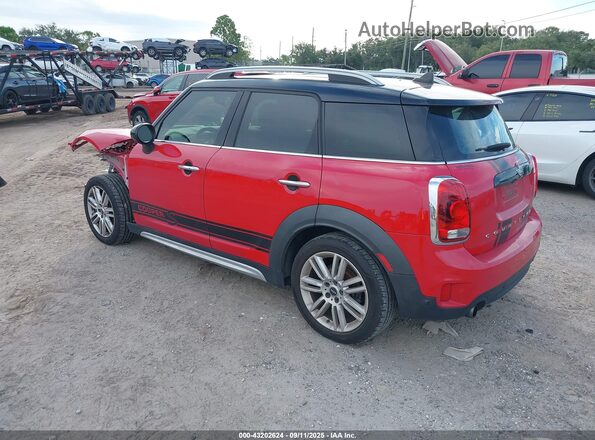 WMZYT3C52K3E97222 2019 MINI COUNTRYMAN Red Rear left