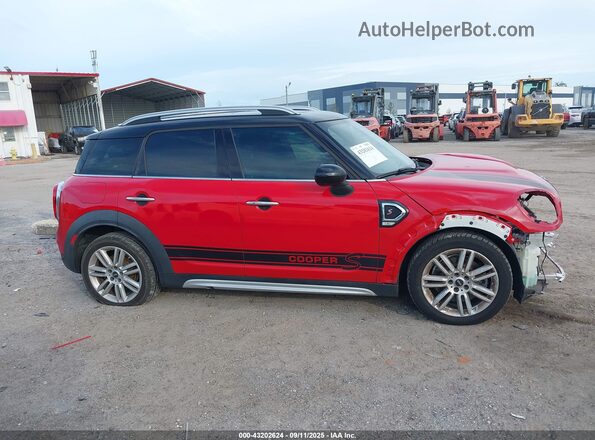 WMZYT3C52K3E97222 2019 MINI COUNTRYMAN Red 360 interior view