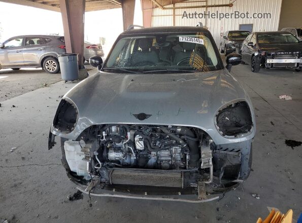 WMZYW7C04L3L52166 2020 MINI COOPER Gray Widok z przodu