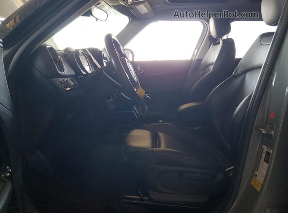 WMZYW7C04L3L52166 2020 MINI COOPER Gray Widok wnętrza z przodu