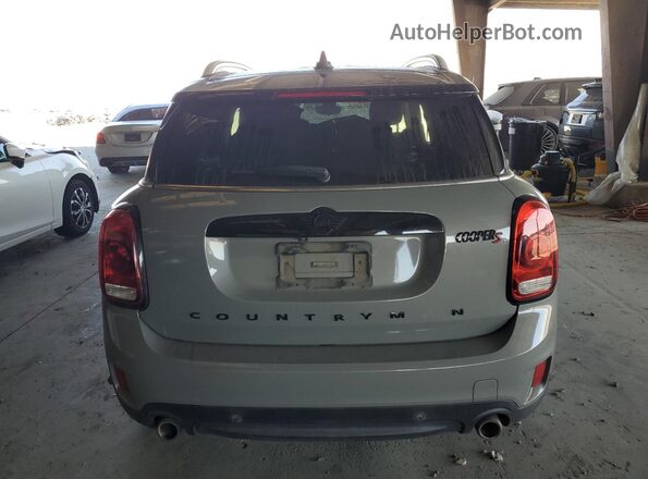 WMZYW7C04L3L52166 2020 MINI COOPER Gray Widok z tyłu