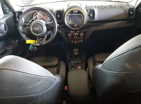 WMZYW7C04L3L52166 2020 MINI COOPER Gray Widok deski rozdzielczej