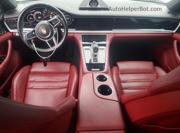 WP0AA2A77JL104378 2018 PORSCHE PANAMERA Black Dashboard view