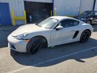 2018 Porsche Cayman Gray vin: WP0AA2A8XJS260235
