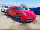 2020 Porsche 911 Carrera Red vin: WP0AA2A97LS205866