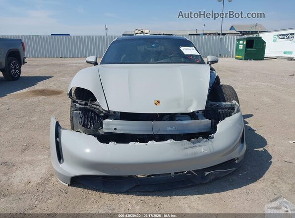 WP0AA2Y11NSA15664 2022 PORSCHE TAYCAN Gray Vista del cuadro de instrumentos