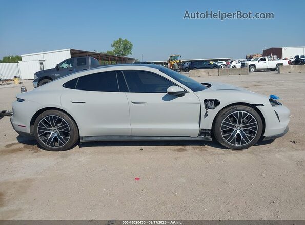 WP0AA2Y11NSA15664 2022 PORSCHE TAYCAN Gray Vista interior trasera