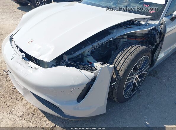 WP0AA2Y11NSA15664 2022 PORSCHE TAYCAN Gray Vista frontal
