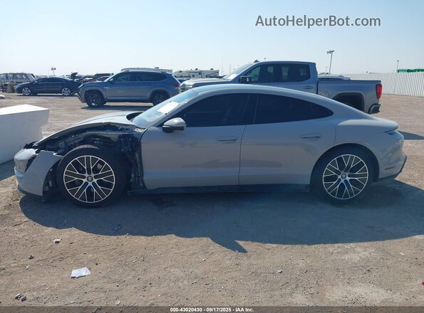 WP0AA2Y11NSA15664 2022 PORSCHE TAYCAN Gray Vista interior de 360 grados