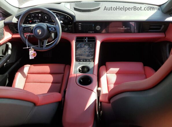 WP0AA2Y15PSA16206 2023 PORSCHE TAYCAN Розовый Вид панели приборов
