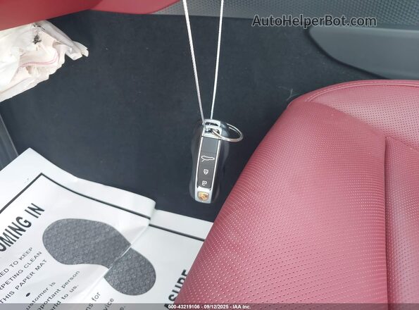 WP0AA2YA0SL005002 2025 PORSCHE PANAMERA Серый Вид панели приборов