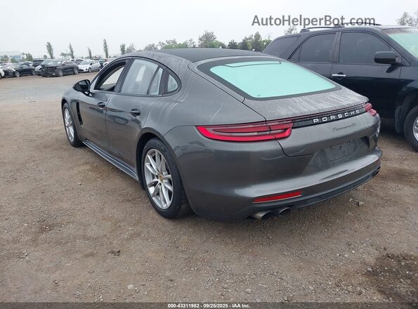 WP0AB2A71JL133016 2018 PORSCHE PANAMERA Серый Задняя левая четверть
