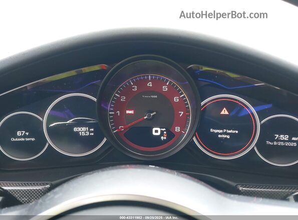 WP0AB2A71JL133016 2018 PORSCHE PANAMERA Серый Вид задних сидений