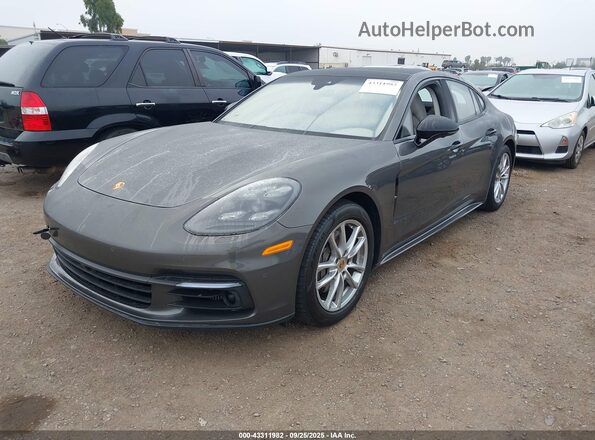 WP0AB2A71JL133016 2018 PORSCHE PANAMERA Серый Передняя левая четверть
