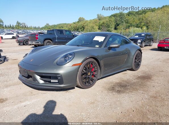 WP0AB2A94PS220070 2023 PORSCHE 911 Gray Front left