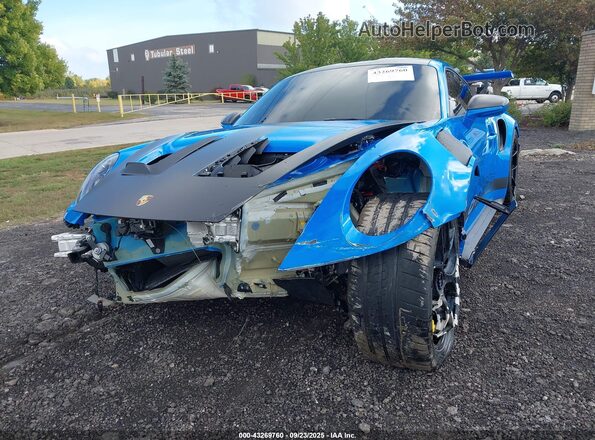 WP0AF2A93RS273236 2024 PORSCHE 911 Blue Przód lewy