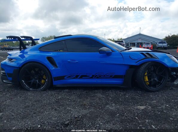 WP0AF2A93RS273236 2024 PORSCHE 911 Blue Widok wnętrza 360 stopni