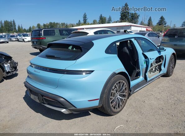 WP0BA2Y19PSA60536 2023 PORSCHE TAYCAN CROSS TURISMO Light Blue Հետևի աջ