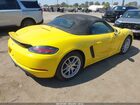 2021 Porsche 718 Boxster T Желтый vin: WP0CA2A8XMS210397