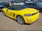 2021 Porsche 718 Boxster T Желтый vin: WP0CA2A8XMS210397