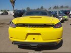 2021 Porsche 718 Boxster T Желтый vin: WP0CA2A8XMS210397