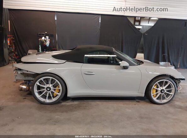 WP0CF2A9XKS172337 2019 PORSCHE 911 Серый Панорамный вид салона 360°