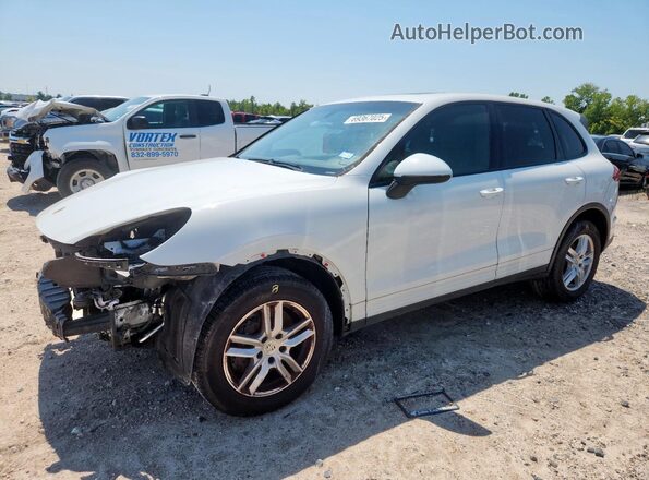 WP1AA2A23JKA04545 2018 PORSCHE CAYENNE White Vista tres cuartos delantera izquierda
