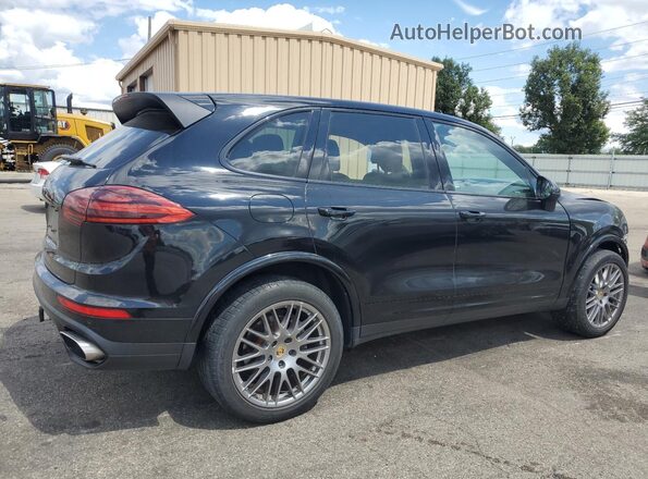 WP1AA2A24HKA80687 2017 PORSCHE CAYENNE Black უკანა მარჯვენა