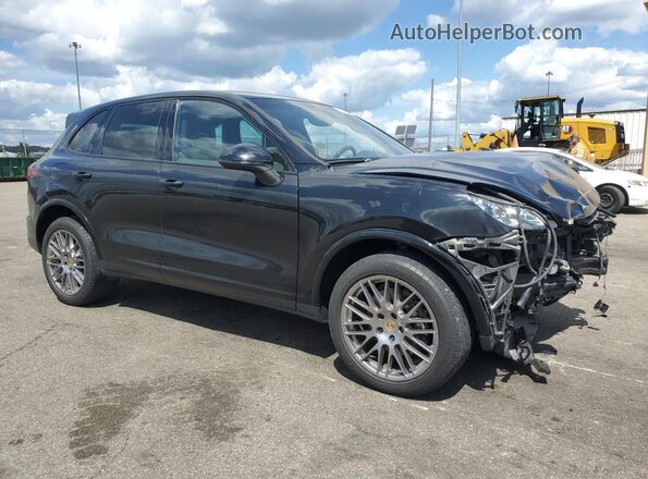 WP1AA2A24HKA80687 2017 PORSCHE CAYENNE Black წინა მარჯვენა