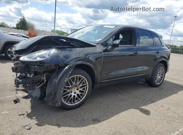 WP1AA2A24HKA80687 2017 PORSCHE CAYENNE Black წინა მარცხენა ხედი სამი მეოთხედიდან