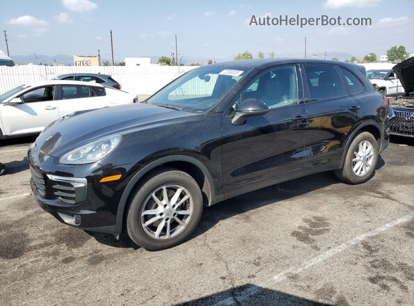 WP1AA2A26HKA90699 2017 PORSCHE CAYENNE Black Передня ліва чверть