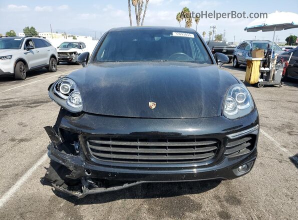 WP1AA2A26HKA90699 2017 PORSCHE CAYENNE Black Вид спереду