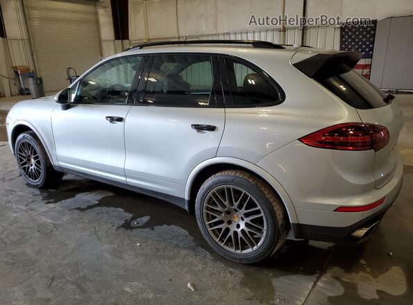 WP1AA2A29HKA88073 2017 PORSCHE CAYENNE Silver Rear left