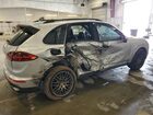 2017 Porsche Cayenne Silver vin: WP1AA2A29HKA88073