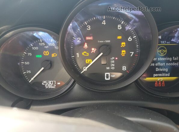 WP1AA2A51PLB02535 2023 PORSCHE MACAN Белый Вид щитка приборов