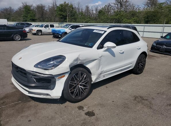 WP1AA2A51PLB02535 2023 PORSCHE MACAN Белый Передняя левая четверть