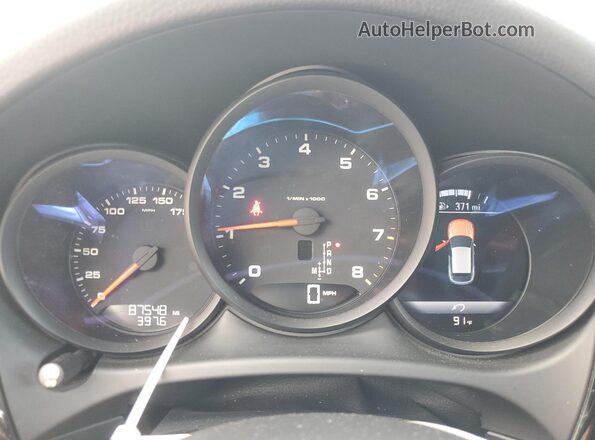 WP1AA2A52JLB06018 2018 PORSCHE MACAN Gray Instrument cluster view