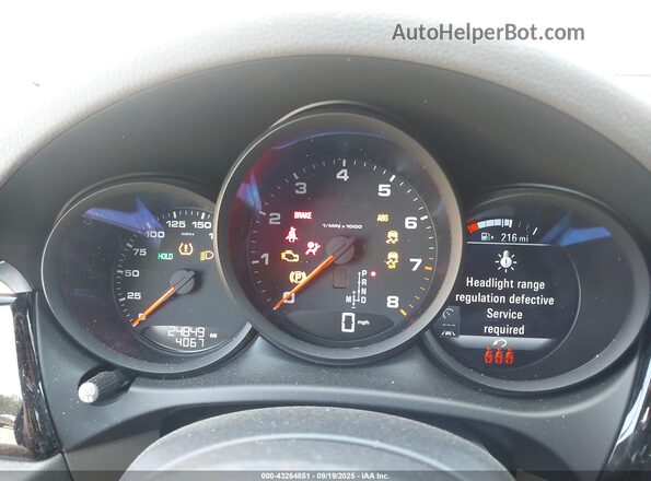 WP1AA2A53MLB15041 2021 PORSCHE MACAN Черный Вид задних сидений