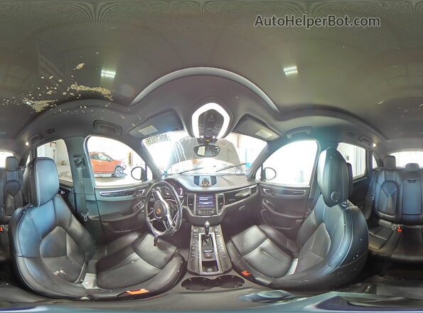WP1AA2A54JLB06473 2018 PORSCHE MACAN Black Widok wnętrza 360 stopni