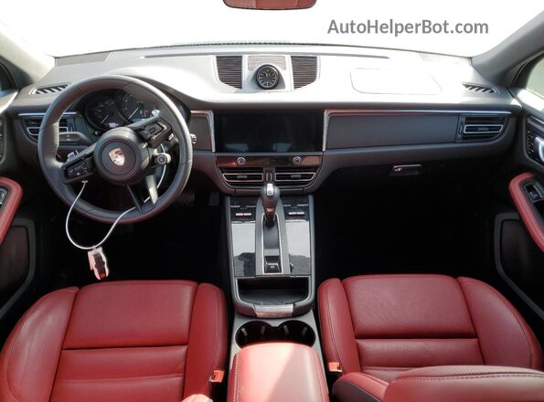 WP1AA2A54SLB00271 2025 PORSCHE MACAN White Widok zestawu wskaźników